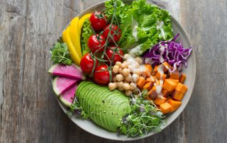 healthy salad bowl