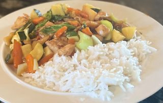 Low salt Stir Fry for menopause